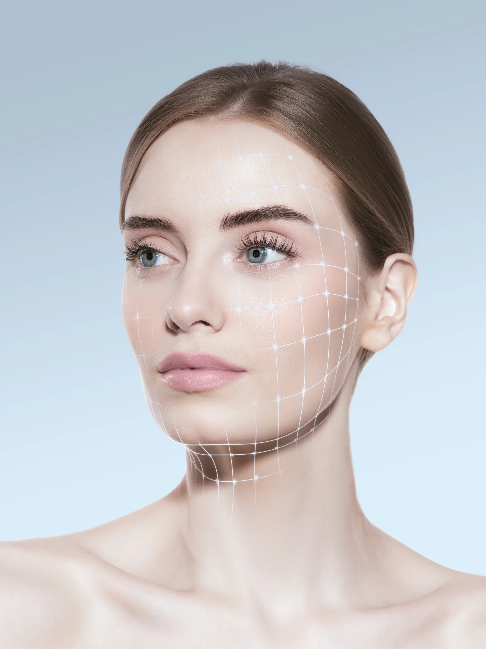Facial structure mapping for personalised treatment planning