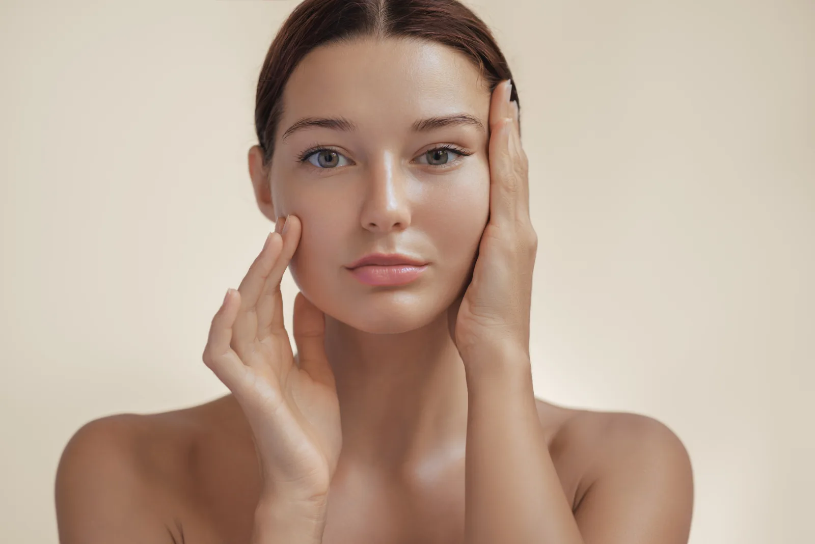 Portrait highlighting natural skin and facial features